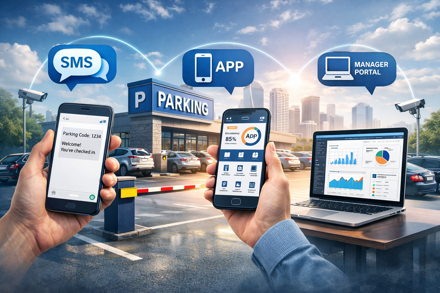 SmartParkingManagement facility overview